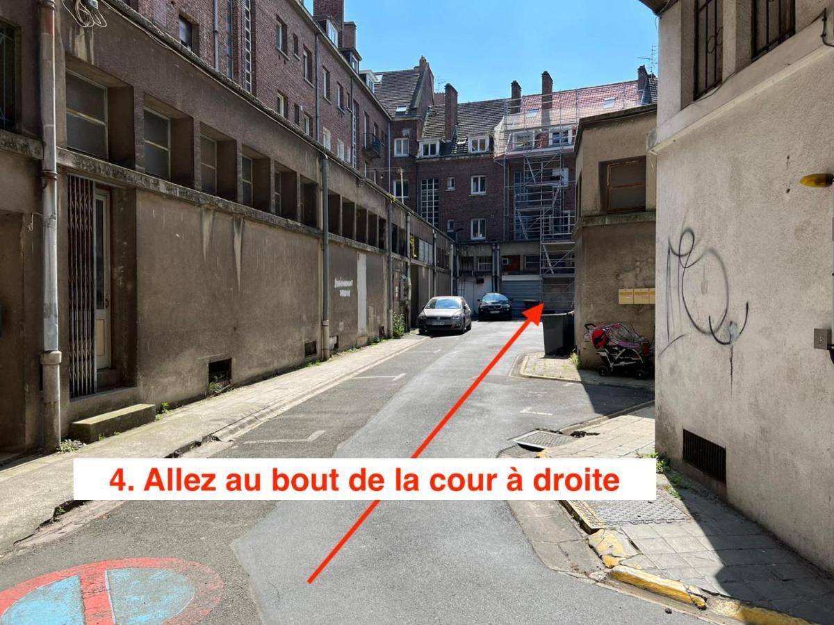 Appartement T2 A Africa, 30m2, Hypercentre Parking, Balcon à Valenciennes Extérieur photo